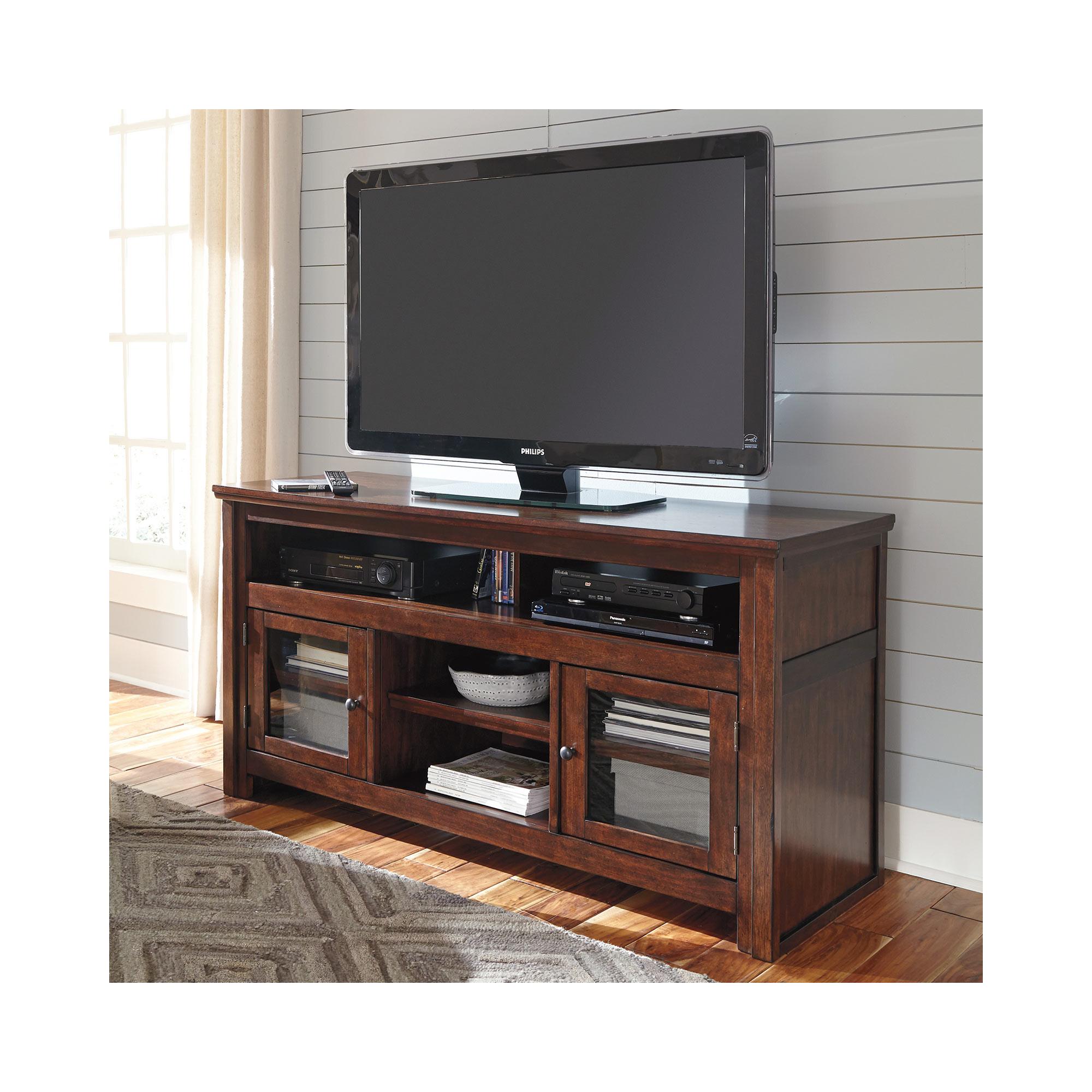 Rent to Own Ashley Furniture Industries Harpan Large TV Stand at Aaron